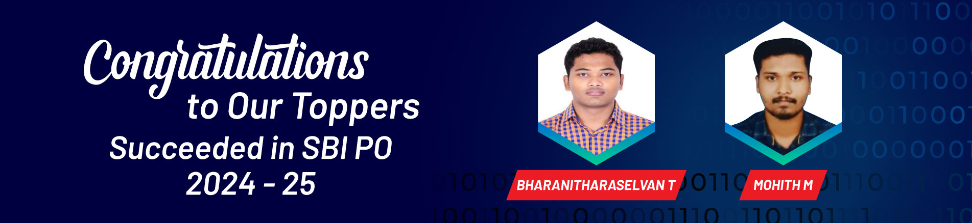 SBI PO Toppers
